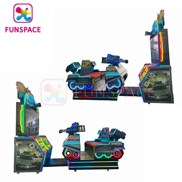 Crazy Tank 2 Players Tank Arcade Shooting Arcade Game Machine